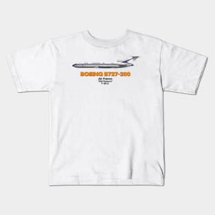 Boeing B727-200 - Air France "Old Colours" Kids T-Shirt